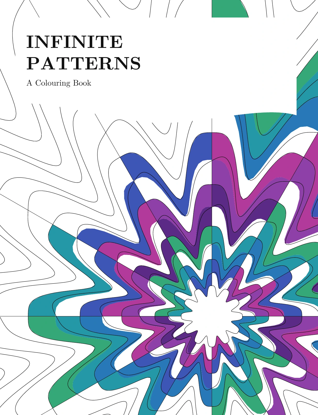 Cover of Infinite Patterns: A Colouring Book